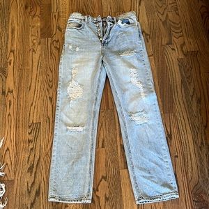 BDG Relaxed Straight Ripped Jeans